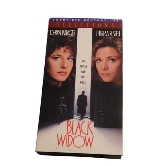 6/$15 Black Widow 1987 ‧ Thriller Mystery ‧ VHS tape - Picture 1 of 4